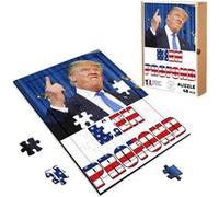 Puzzle en bois 48 Pièces Fabulous - Donald Trump President Bien Profond (28 x 20 cm) G