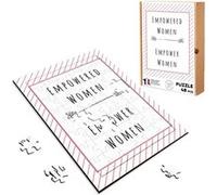 Puzzle en bois 48 Pièces Fabulous - Empowered Women Empower Women (28 x 20 cm) G