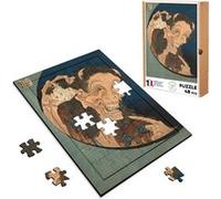 Puzzle en bois 48 Pièces Fabulous - Hokusai Estampe Demon (28 x 20 cm) G