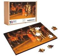 Puzzle en bois 48 Pièces Fabulous - Indiens d'Ameriques Peinture Tribu (28 x 20 cm) G