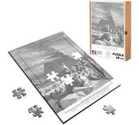 Puzzle en bois 48 Pièces Fabulous - La Confusion Des Langues Gustave Dore (28 x 20 cm) G