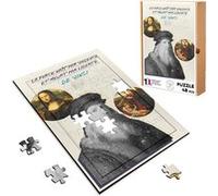 Puzzle en bois 48 Pièces Fabulous - La Force Naît par Violence et Meurt (28 x 20 cm) G