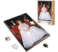 Puzzle en bois 48 Pièces Fabulous - Lady Diana Princesse Angleterre Robe (28 x 20 cm) G