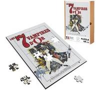 Puzzle en bois 48 Pièces Fabulous - les 7 Vampires d'Or Cinéma (28 x 20 cm) G
