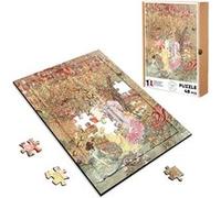 Puzzle en bois 48 Pièces Fabulous - Les Jardin du Paradis Les Contes (28 x 20 cm) G