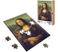 Puzzle en bois 48 Pièces Fabulous - Mona Lisa La Joconde De Vinci (28 x 20 cm) G