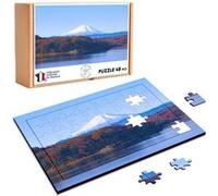 Puzzle en bois 48 Pièces Fabulous - Mont Fuji depuis le Lac Kawaguchi Foret (28 x 20 cm) G