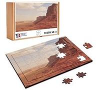 Puzzle en bois 48 Pièces Fabulous - Monument Valley Arizona Etats Unis (28 x 20 cm) G