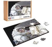 Puzzle en bois 48 Pièces Fabulous - Nasa Sortie Dans L'Espace Station (28 x 20 cm) G
