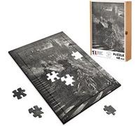 Puzzle en bois 48 Pièces Fabulous - Peau D'Ane Conte Gustave Dore (28 x 20 cm) G