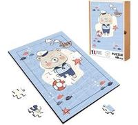 Puzzle en bois 48 Pièces Fabulous - Petit Marin (28 x 20 cm) G