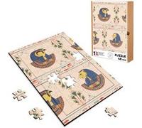 Puzzle en bois 48 Pièces Fabulous - Pharaon Egypte (28 x 20 cm) G