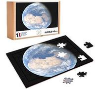 Puzzle en bois 48 Pièces Fabulous - Planete Terre Vue Afrique Du Nord (28 x 20 cm) G