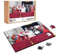 Puzzle en bois 48 Pièces Fabulous - Reine Elisabeth II Famille Royal 2019 (28 x 20 cm) G