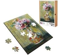 Puzzle en bois 48 Pièces Fabulous - Renoir Bouquet Vase (28 x 20 cm) G