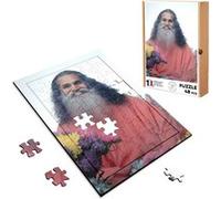 Puzzle en bois 48 Pièces Fabulous - Swami Satchidananda Gourou Indien (28 x 20 cm) G
