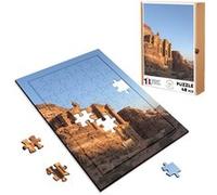 Puzzle en bois 48 Pièces Fabulous - Temple de Petra Jordanie (28 x 20 cm) G