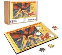 Puzzle en bois 48 Pièces Fabulous - The Giant Claw Cinéma Vintage (28 x 20 cm) G