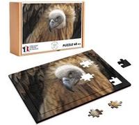 Puzzle en bois 48 Pièces Fabulous - Vautour Fauve Griffon (28 x 20 cm) G