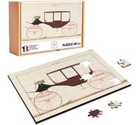 Puzzle en bois 48 Pièces Fabulous - Vieille Calèche Vintage (28 x 20 cm) G