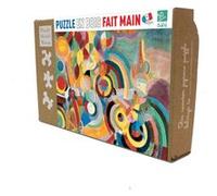 Puzzle en bois 50 pièces HOMMAGE A BLERIOT Puzzle Michele Wilson Multicolore Multicolore G