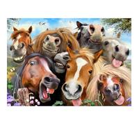 Puzzle en bois 500 pièces Autour du cheval