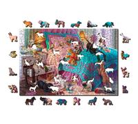 Puzzle en bois - 500 pieces multicolor TU