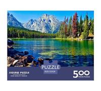 Puzzle en Bois 500 pièces pour Adultes, Merveilles Naturelles, Puzzle carré pour Enfants, Jeux en Famille, Cadeaux de Noël, 500 pièces (52 x 38 cm)