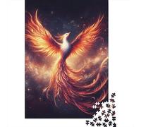 Puzzle en Bois 500 pièces pour Adultes. Puzzle Phénix majestueux pour Enfants. Jeux en Famille. Cadeaux de Noël. 500 pièces (52 x 38 cm).