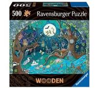 Puzzle en bois 500 pièces Ravensburger Forêt fantastique G