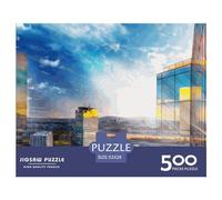 Puzzle en Bois 500 pièces « Réflexions dans Le Verre » pour Adultes (52 x 38 cm)