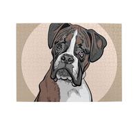 Puzzle en Bois 500 pièces représentant Un Boxer pour Adultes et Seniors