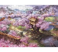 Puzzle en Bois 500 pièces Sakura Villa Family Game