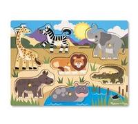Melissa & Doug Puzzle Bois Animaux Jungle