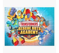 Puzzle en bois Académie des Transformers Rescue Bots 300 pièces 38x26 cm jouet décoration mur