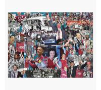 Puzzle en bois Affiches des légendes du club de football d'Aston Villa : équipe 300 pièces 38x26 cm jouet décoration m