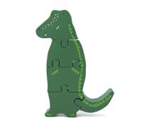 Puzzle en Bois Animaux - Mr Crocodile pour Enfants