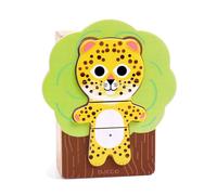 Djeco Puzzle en bois Arbramix 3 pièces Vert G