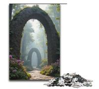 Puzzle en Bois Arche du Pays des Merveilles pour Adultes Puzzle en Bois 1000 pièces Cadeau créatif pour Adolescents et Adultes