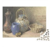 Puzzle en Bois Art, Casse-tête Peinture, William Henry Hunt Puzzles Impossible 1000 Pièces Jeu Éducatif Défi Jouet, Puzzles Tableaux célèbres du Monde pour Adolescents Et Adultes Cadeaux