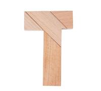 Puzzle En Bois Avec Personnage En T, Puzzle À Quatre Pièces, Classique, Tangram, Jouets Éducatifs, D'intelligence, N4z4