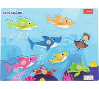 Puzzle en bois Baby Shark avec 8 pièces
