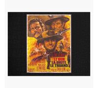 Puzzle En Bois Cadeaux Amusants Pour Sergio Leone, Le Bon, La Brute Et Le Truand, Halloween 300 Pièces 38x26 Cm Jouet Décoration Mura