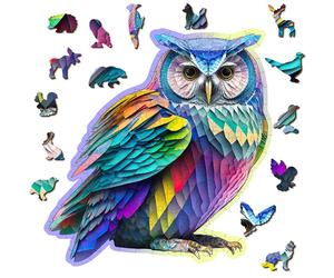 Puzzle en bois chouette tendance 150 pcs