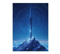 Puzzle en Bois Classique The Polaris Sword pour Adultes, 500 PCS