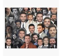 Puzzle en bois collage de photos d'Oscar Isaac 300 pièces 38x26 cm jouet décoration mura