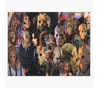Puzzle en bois Collage du vendredi 13 300 pièces 38x26 cm jouet décoration mura