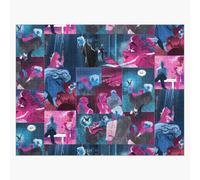 Puzzle en bois Collage Webtoon Lore Olympus Perséphone et Hadès 300 pièces 38x26 cm jouet décoration mu