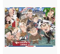Puzzle en bois Collectif de l'armée des papas 300 pièces 38x26 cm jouet décoration mur