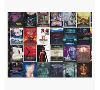 Puzzle en bois Collection d'affiches de films de Stephen King 300 pièces 38x26 cm jouet décoration mura